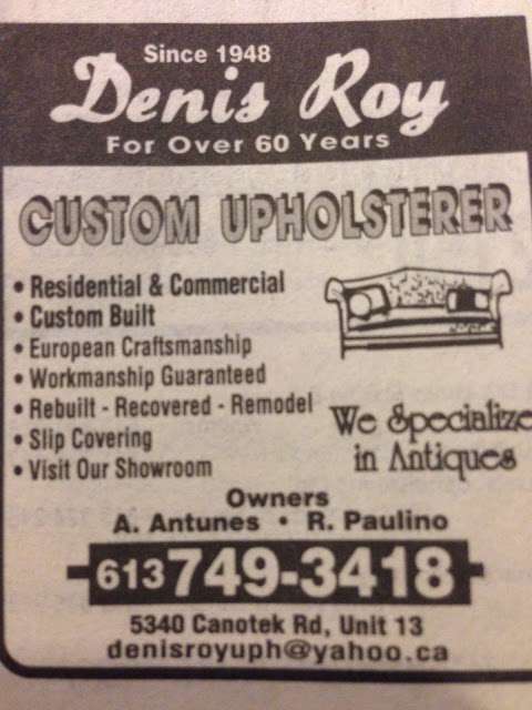Denis Roy Custom Upholsterer